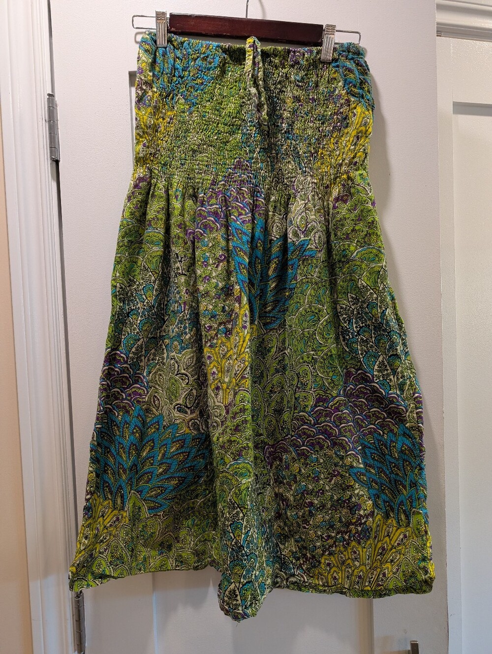 Vintage CYN 100% Cotton Sundress,O/S